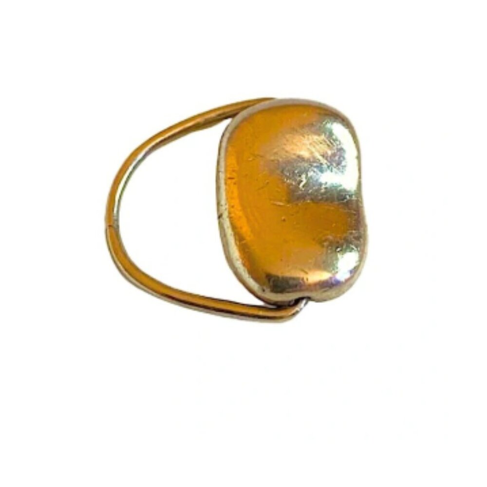 Elsa Peretti Tiffany & Co Vintage KINETIC Sterling Bean Ring RARE